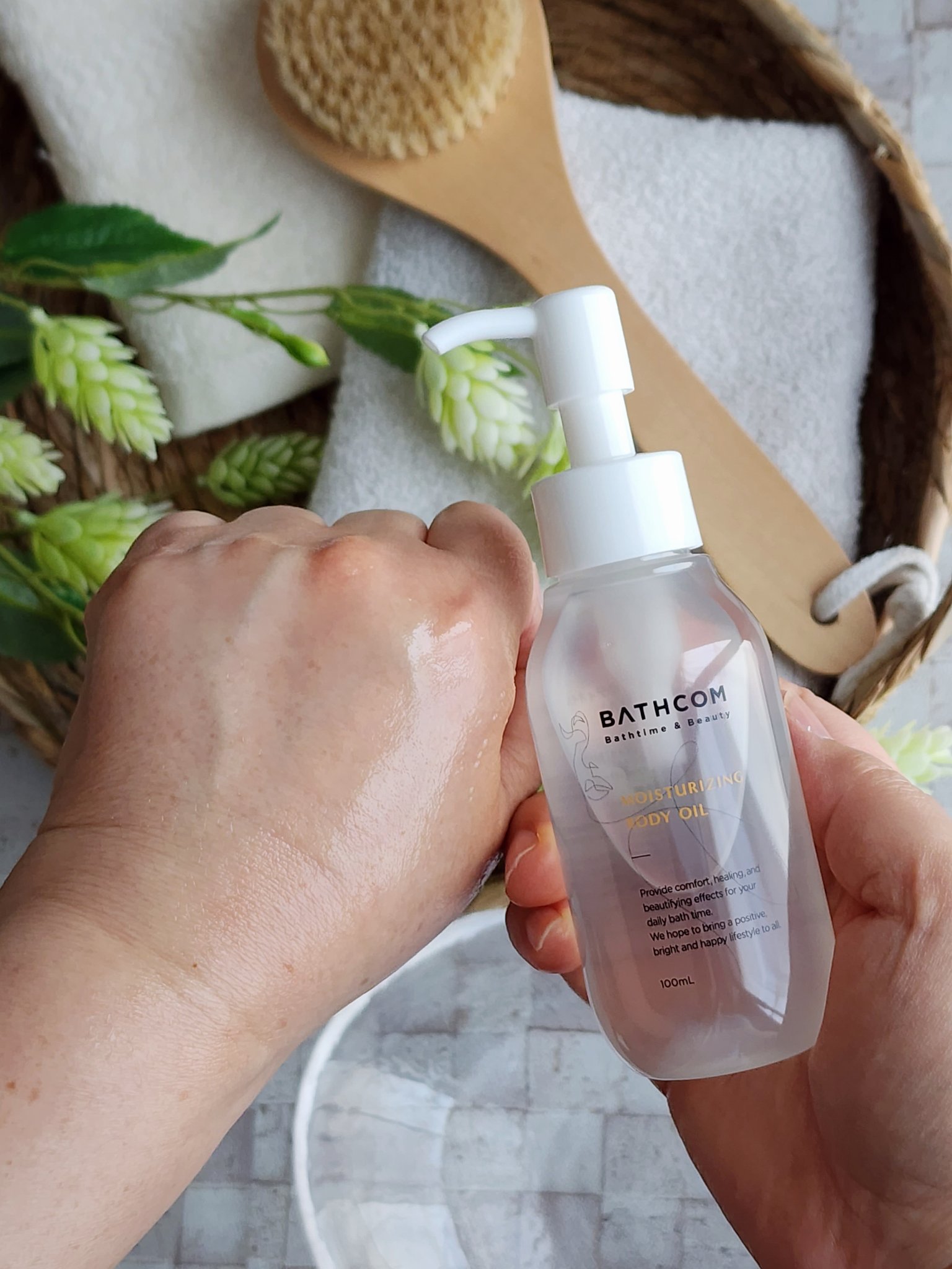 ボディオイル/BATHCOM/ボディオイルを使ったクチコミ（2枚目）