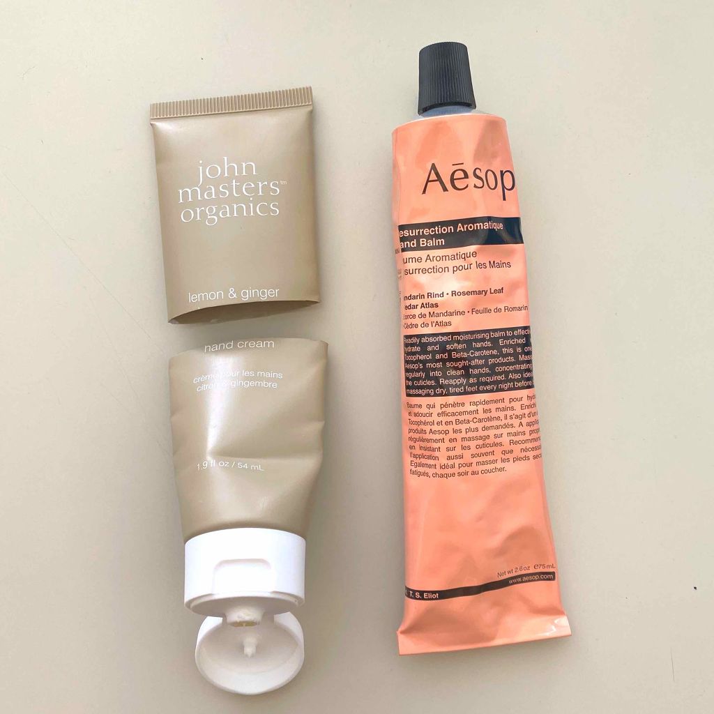 LGハンドクリーム/john masters organics/ハンドクリームを使ったクチコミ（1枚目）