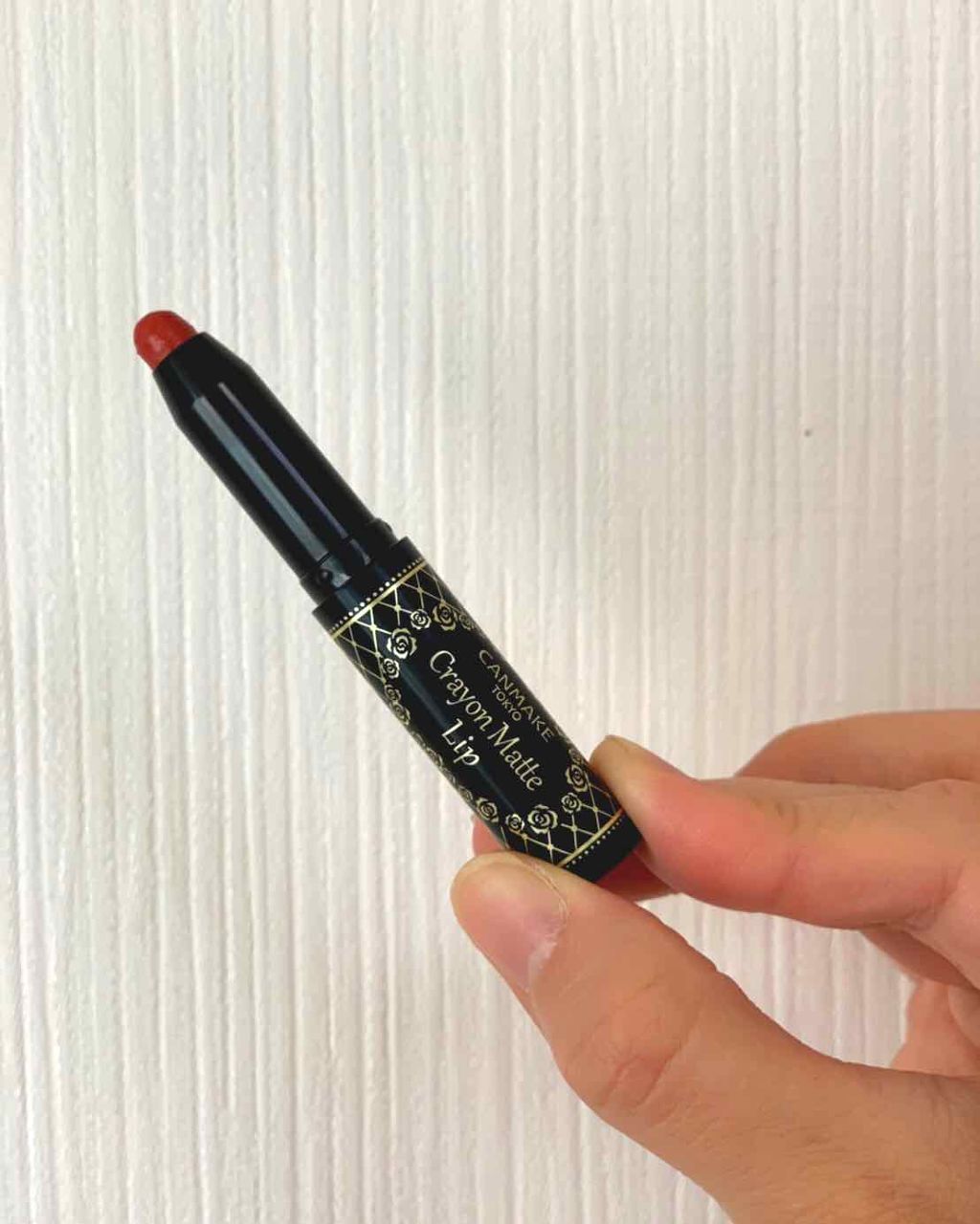 クレヨンマットリップ/キャンメイク/口紅を使ったクチコミ（1枚目）
