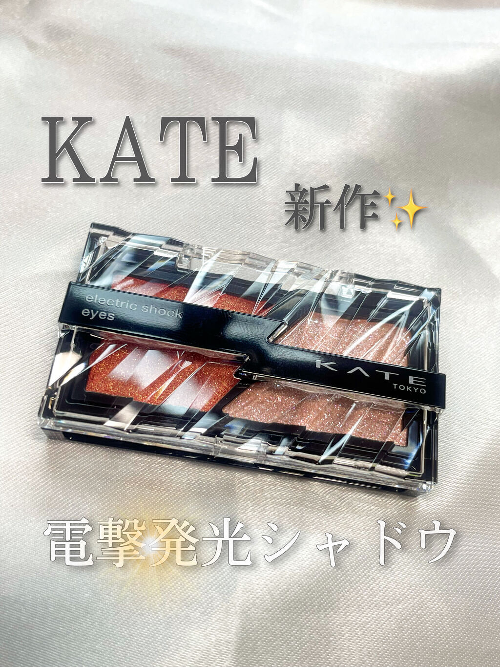 エレクトリックショックアイズ /KATE/アイシャドウパレットを使ったクチコミ（1枚目）