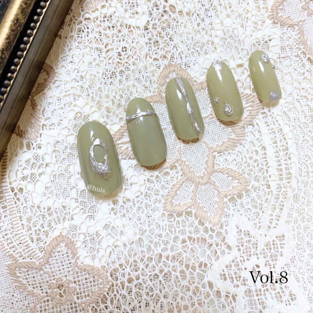 #水滴ネイル,＃セルフネイルのネイルデザイン