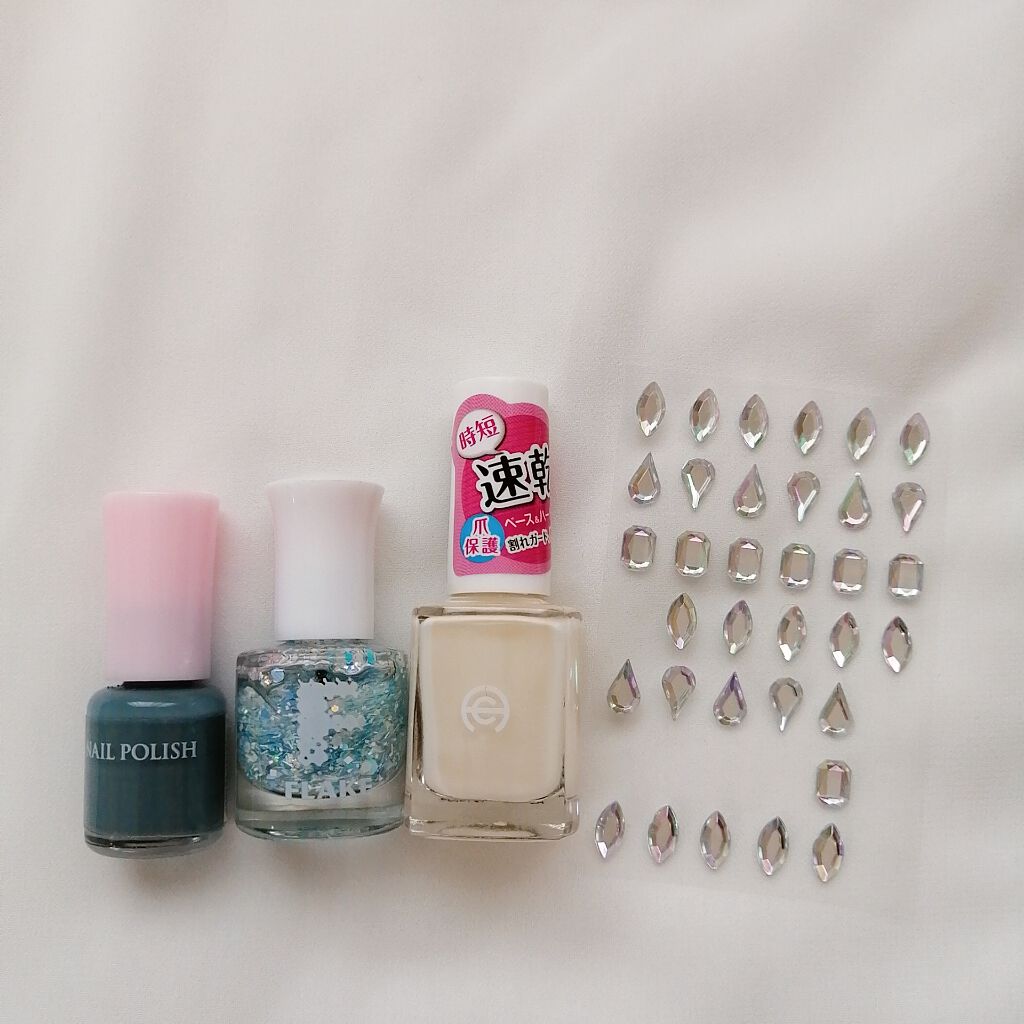 AT フレーク ネイル グリッター/Art Collection/マニキュアを使ったクチコミ（2枚目）