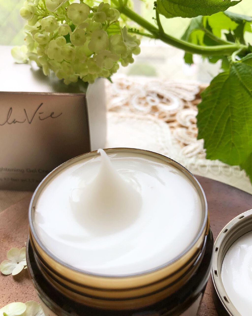 ブライトニング ジェル クリーム/Lala Vie/フェイスクリームを使ったクチコミ(3枚目)