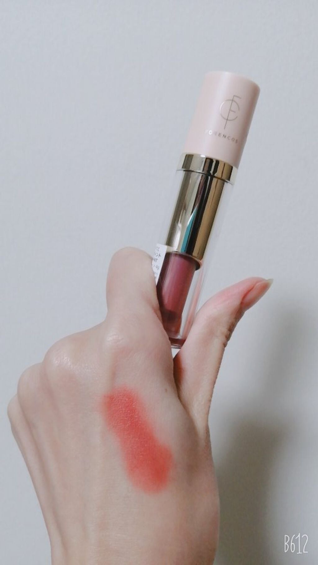 タトゥーベルベットティント/フォレンコス/リップティントを使ったクチコミ(7枚目)