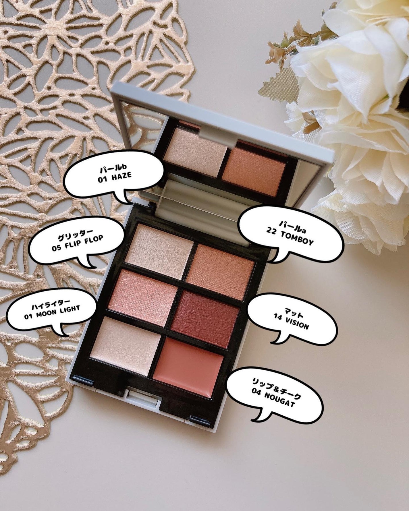 MY MIXED PALETTE 6色カスタムパレット/MN/マルチパレットを使ったクチコミ(4枚目)