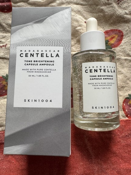トーンブライトニング カプセルアンプル/SKIN1004/美容液を使ったクチコミ(1枚目)
