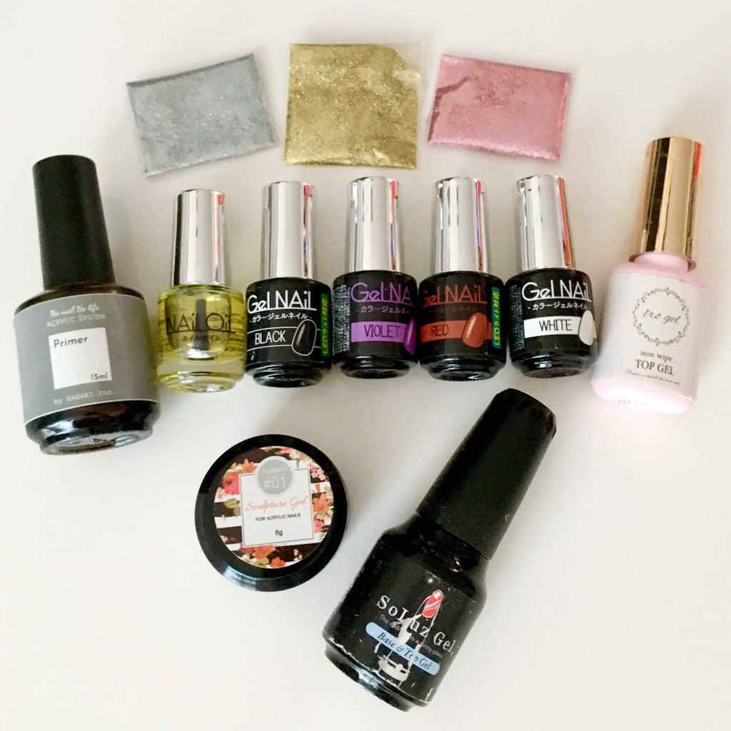 ジェルネイルキット/ソルースジェル/その他キットセットを使ったクチコミ(3枚目)