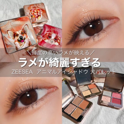 アニマルアイシャドウ(4シェード)/ZEESEA/アイシャドウパレットを使ったクチコミ(1枚目)