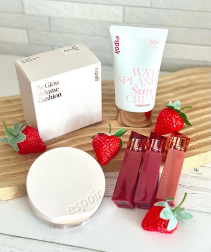 ウォータースプラッシュサンクリーム セラミド 60ml/espoir/日焼け止めクリームを使ったクチコミ(1枚目)