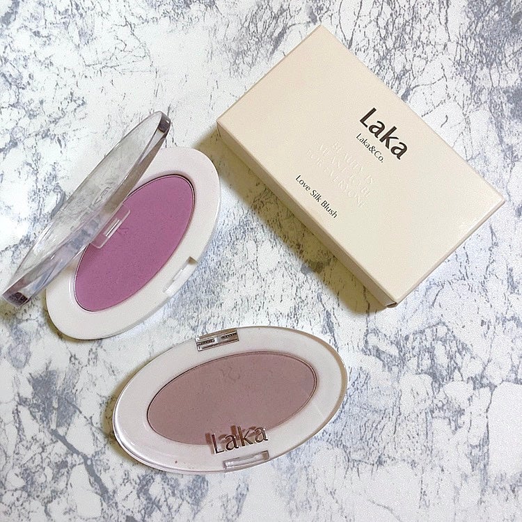 ラブシルクブラッシュ/Laka/パウダーチークを使ったクチコミ(3枚目)