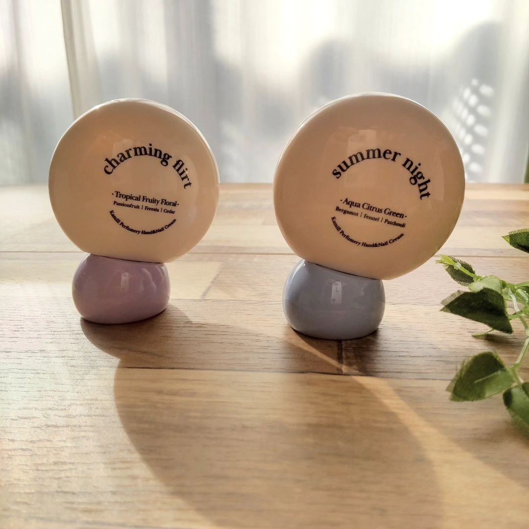 パフューマリー ハンド＆ネイルクリーム サマーナイト 50ml/カミール/ハンドクリームを使ったクチコミ（3枚目）