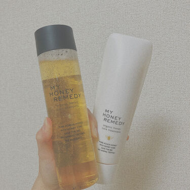 試してみた】ハニーケアシャンプー/トリートメント/MY HONEY REMEDY ...