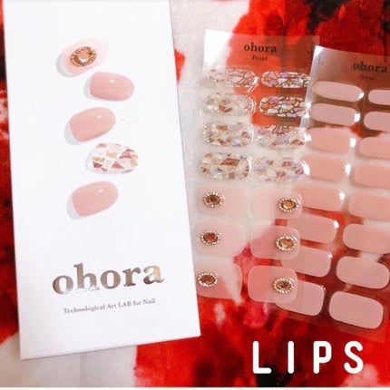 セミキュアジェルネイル(ハンド)/ohora/ネイルシールを使ったクチコミ(3枚目)