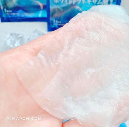 白潤プレミアム 薬用浸透美白ジュレマスク/肌ラボ/シートマスク・パックを使ったクチコミ(3枚目)