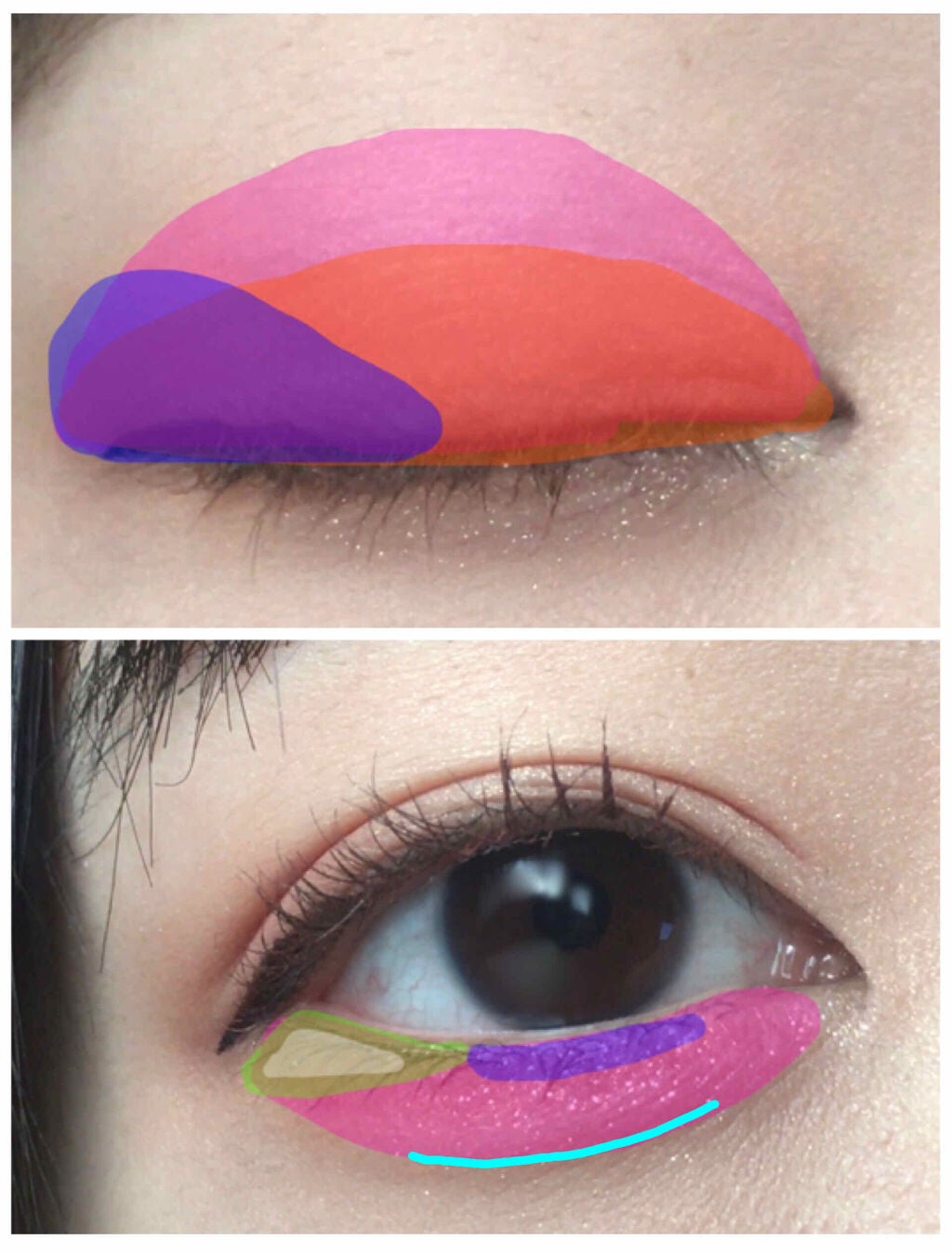 パーフェクトマルチアイズ/キャンメイク/アイシャドウパレットを使ったクチコミ(2枚目)