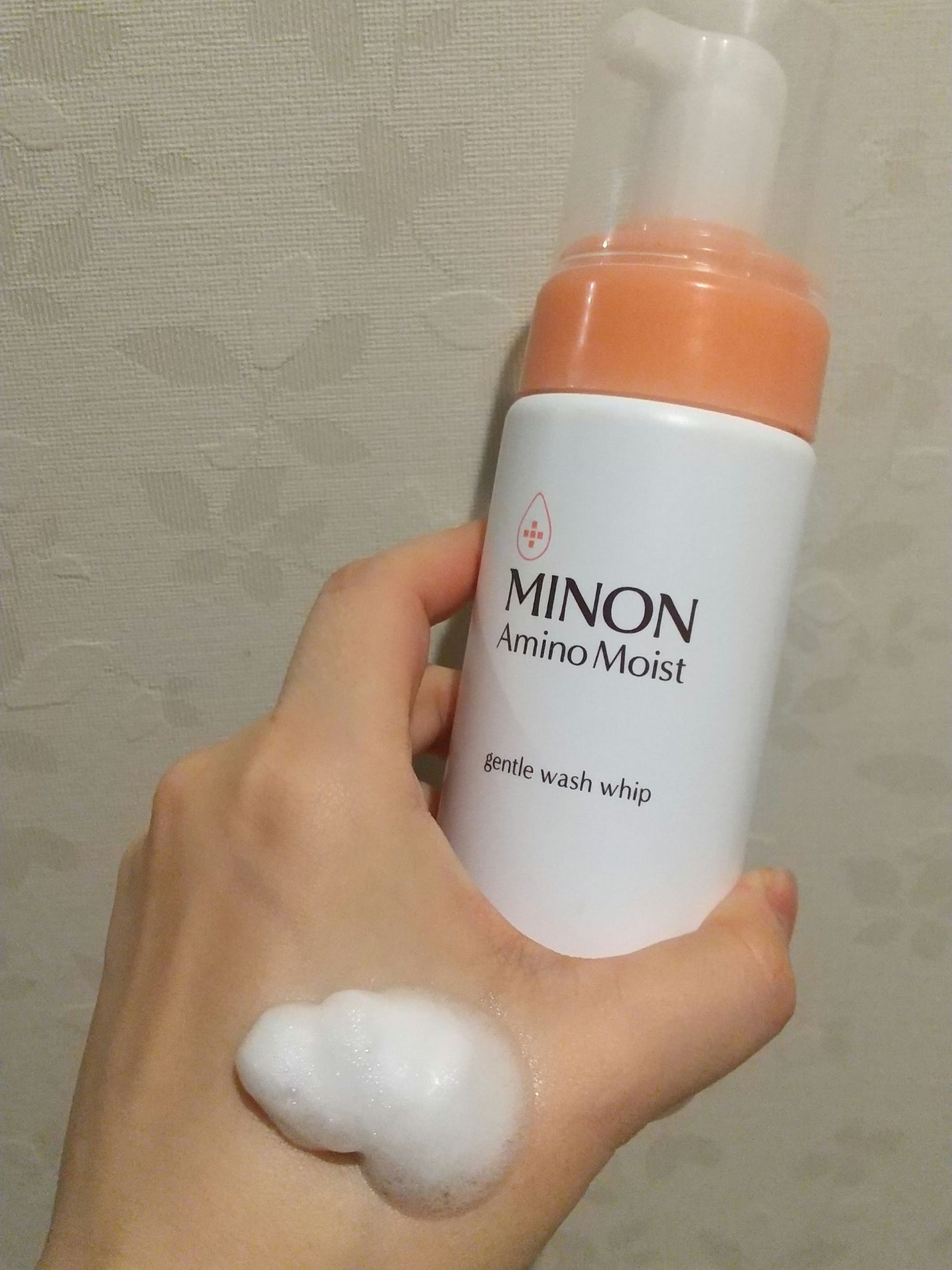 ミノン アミノモイスト ジェントルウォッシュ ホイップ/ミノン/泡洗顔を使ったクチコミ(2枚目)