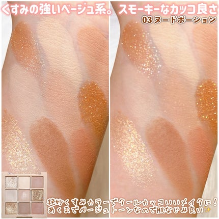 シャドウパレット/dasique/アイシャドウパレットを使ったクチコミ(2枚目)