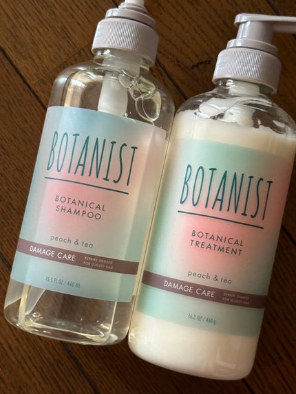 ボタニカルシャンプー・トリートメント アイスピーチティーの香り ダメージケア セット/BOTANIST/市販シャンプーの画像