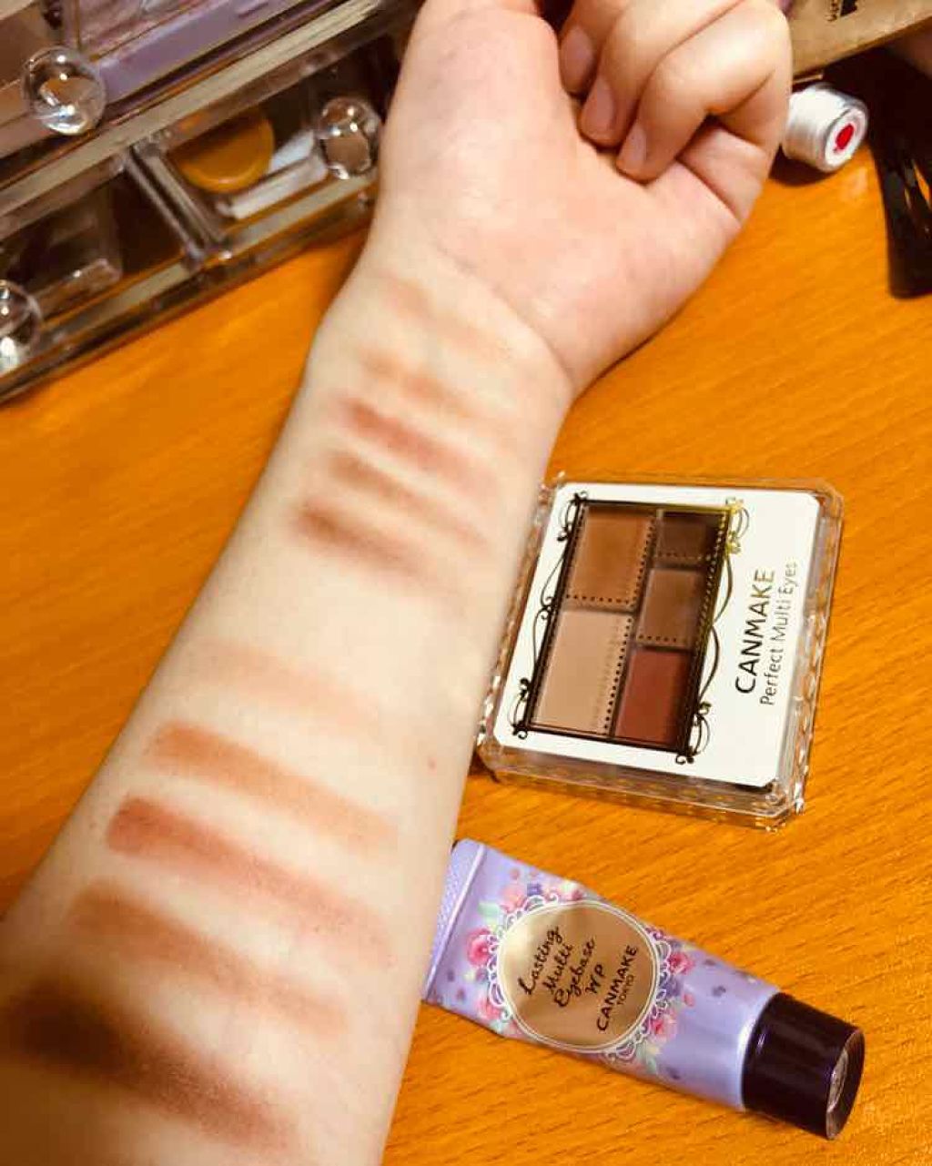 ラスティングマルチアイベース WP/キャンメイク/アイシャドウベースを使ったクチコミ（1枚目）