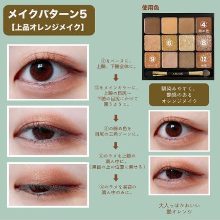 グラムチェンジマルチパレット/A.BLACK/マルチパレットを使ったクチコミ(6枚目)