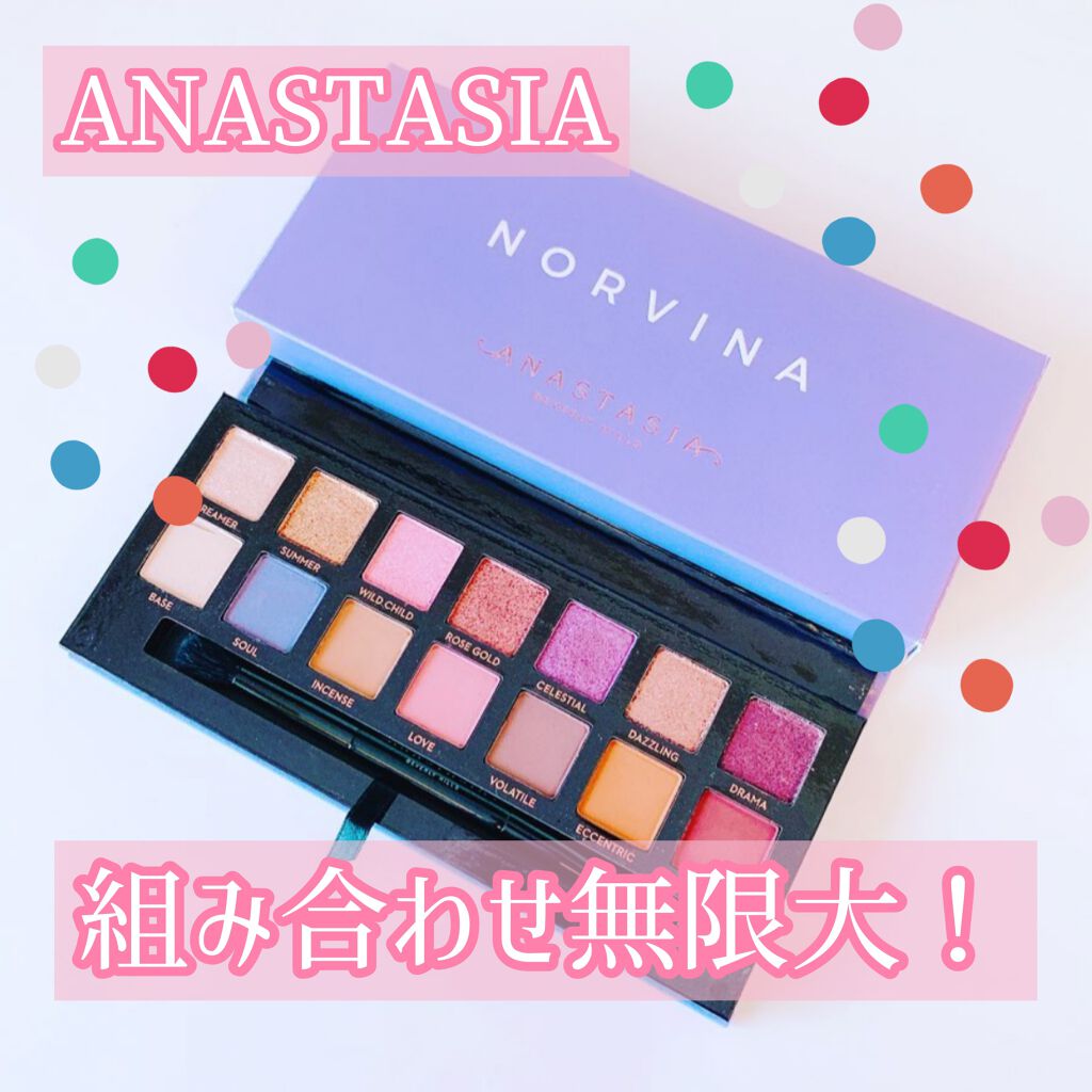 NORVINA/アナスタシア ビバリーヒルズ/アイシャドウパレットを使ったクチコミ(1枚目)