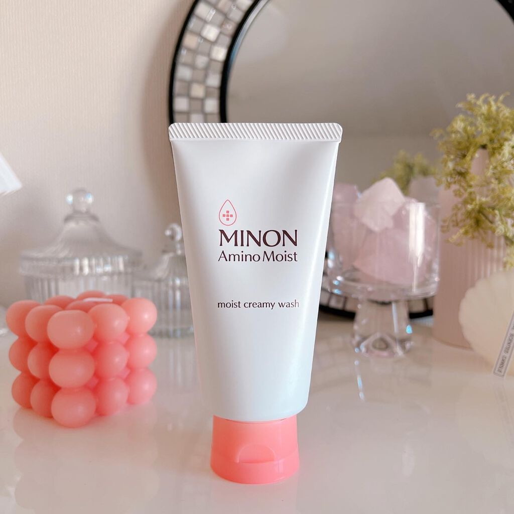 アミノモイスト モイストクリーミィ ウォッシュ/ミノン/洗顔フォームを使ったクチコミ(4枚目)