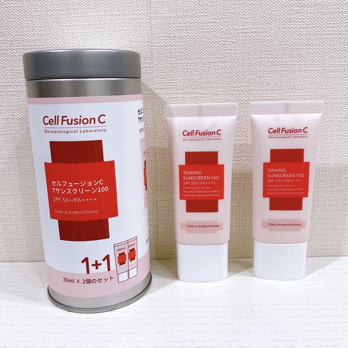 トーニングサンスクリーン100/Cell Fusion C(セルフュージョンシー)/日焼け止めクリームを使ったクチコミ（3枚目）