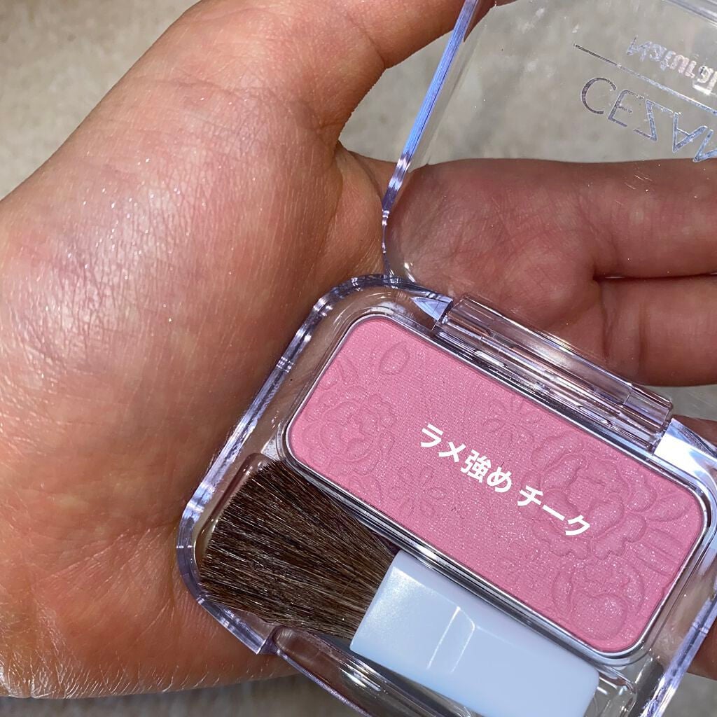 ナチュラル チークN/CEZANNE/パウダーチークを使ったクチコミ(1枚目)