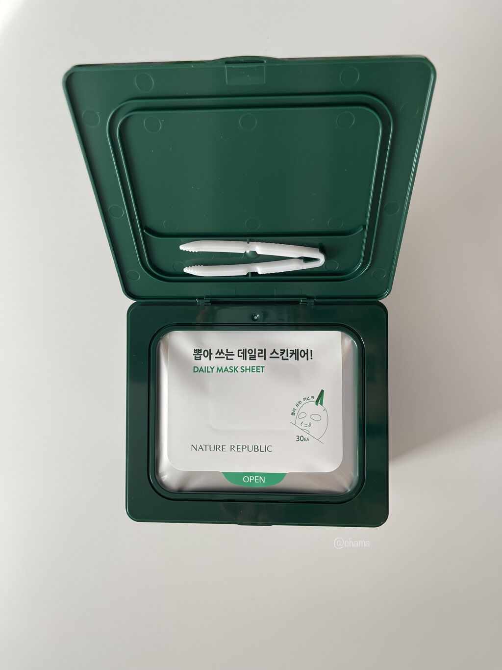 グリーンダーマCICA デイリーシートマスク/ネイチャーリパブリック/シートマスク・パックを使ったクチコミ（3枚目）