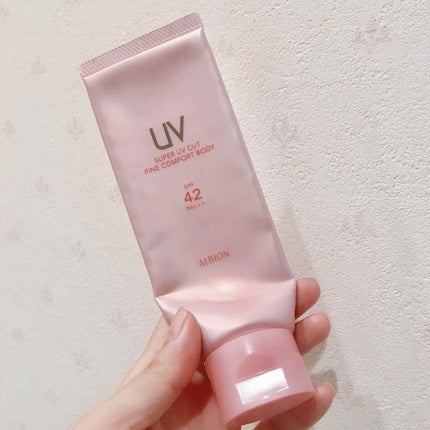 スーパー UV カット ファインコンフォート ボディ/ALBION/日焼け止めミルクを使ったクチコミ(1枚目)