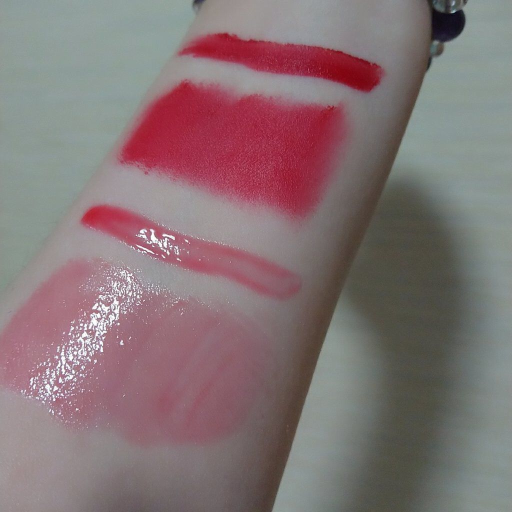 カメリア ペタル ティント Jeju Color Picker 2021/innisfree/口紅を使ったクチコミ(5枚目)