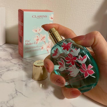 フィックス メイクアップ/CLARINS/ミスト状化粧水を使ったクチコミ（2枚目）