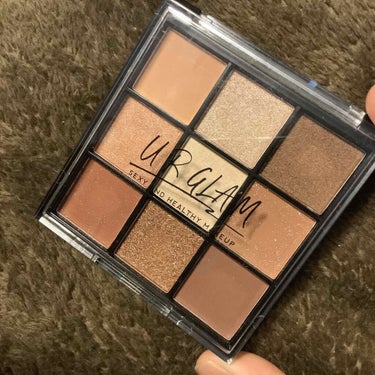 UR GLAM　BLOOMING EYE COLOR PALETTE/U R GLAM/パウダーアイシャドウを使ったクチコミ（2枚目）