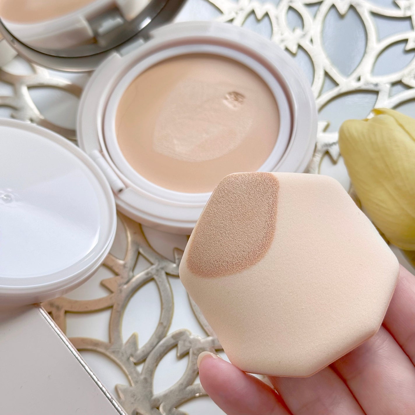 ミシャ M スキンフェイクバーム/MISSHA/クリーム・エマルジョンファンデーションを使ったクチコミ(4枚目)