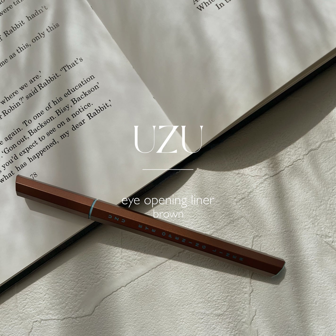 EYE OPENING LINER/UZU BY FLOWFUSHI/アイライナーを使ったクチコミ(1枚目)