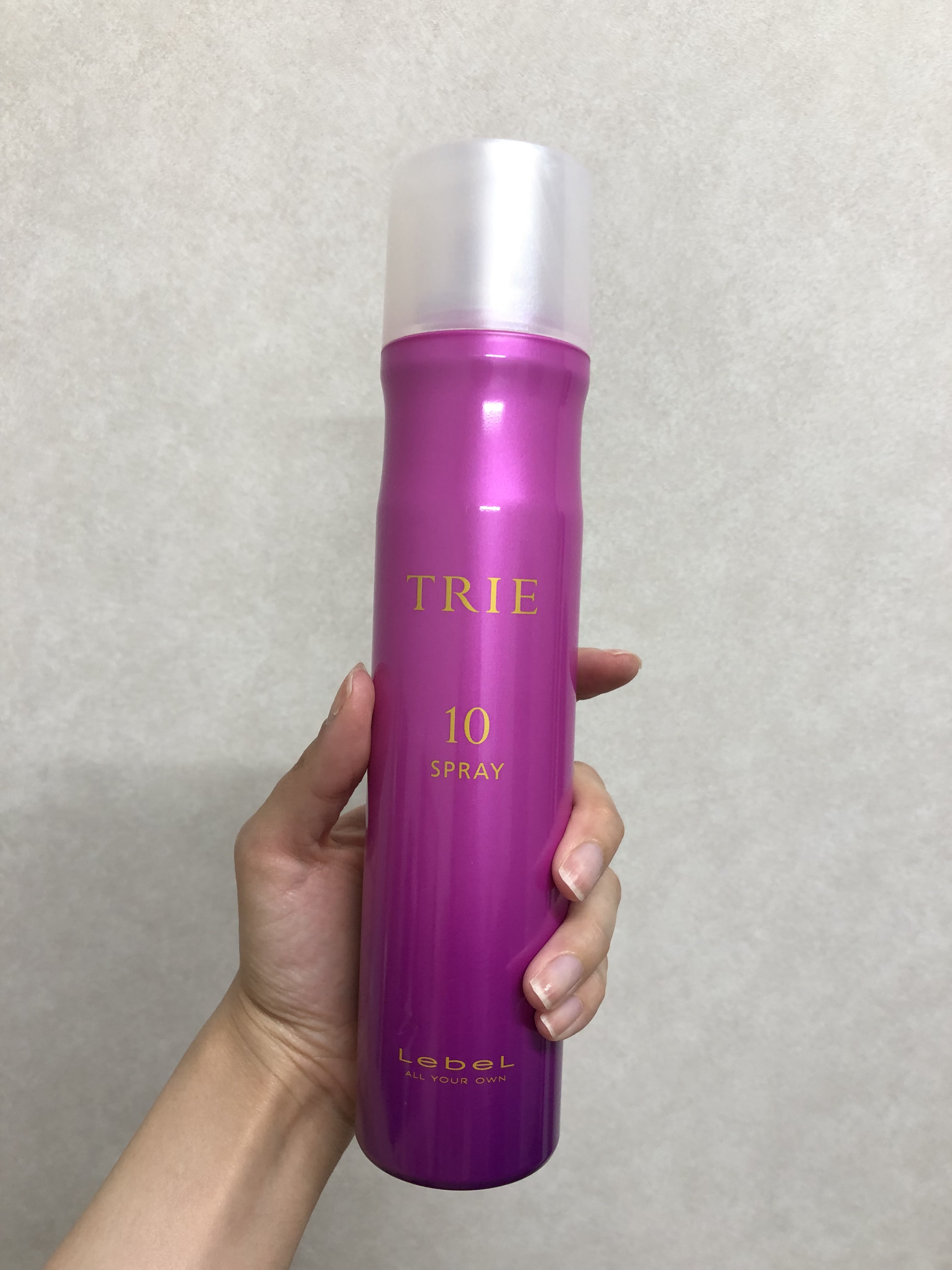トリエ フィックス スプレー 10/LebeL/ヘアスプレーを使ったクチコミ（1枚目）