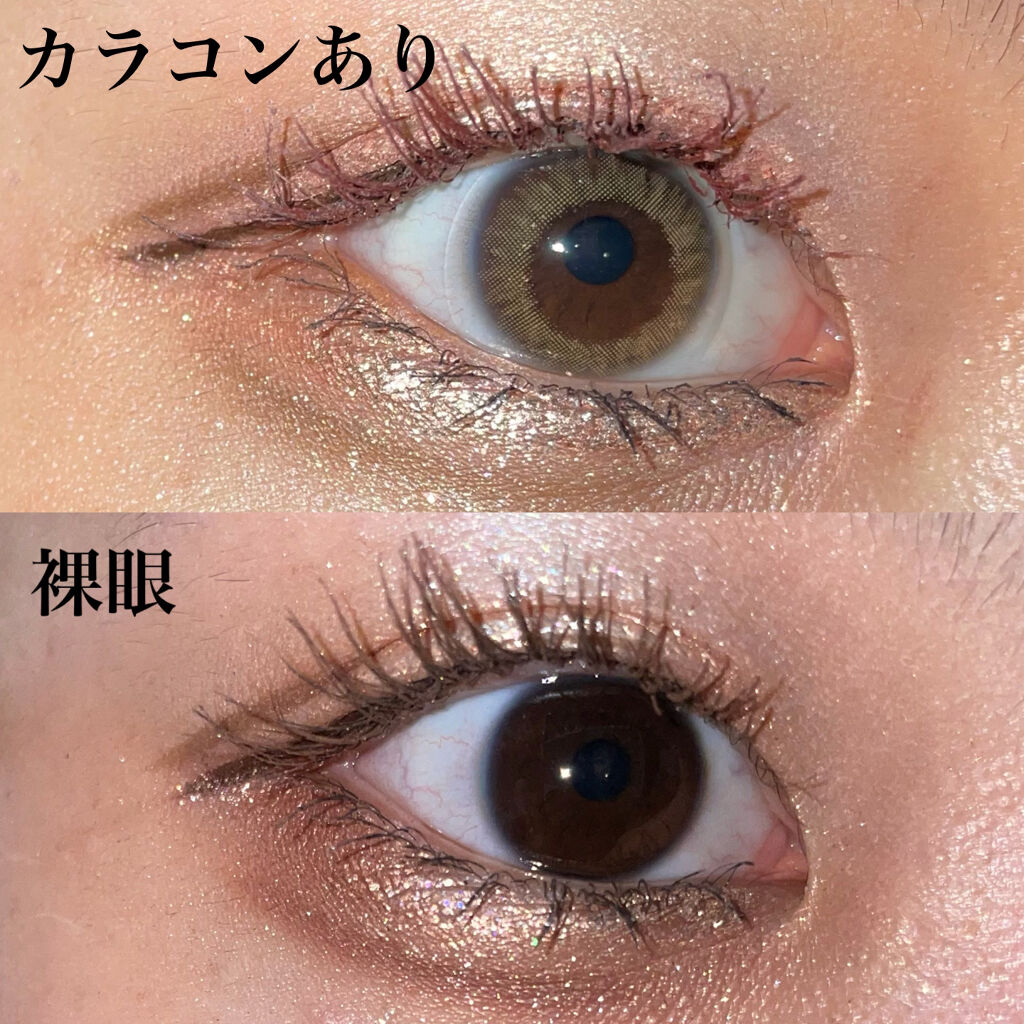 eye closet １day SweetSeries "Half"（アイクローゼットワンデー スウィートシリーズ ハーフ） Clearness Cream/EYE CLOSET/ワンデー（１DAY）カラコンを使ったクチコミ（2枚目）