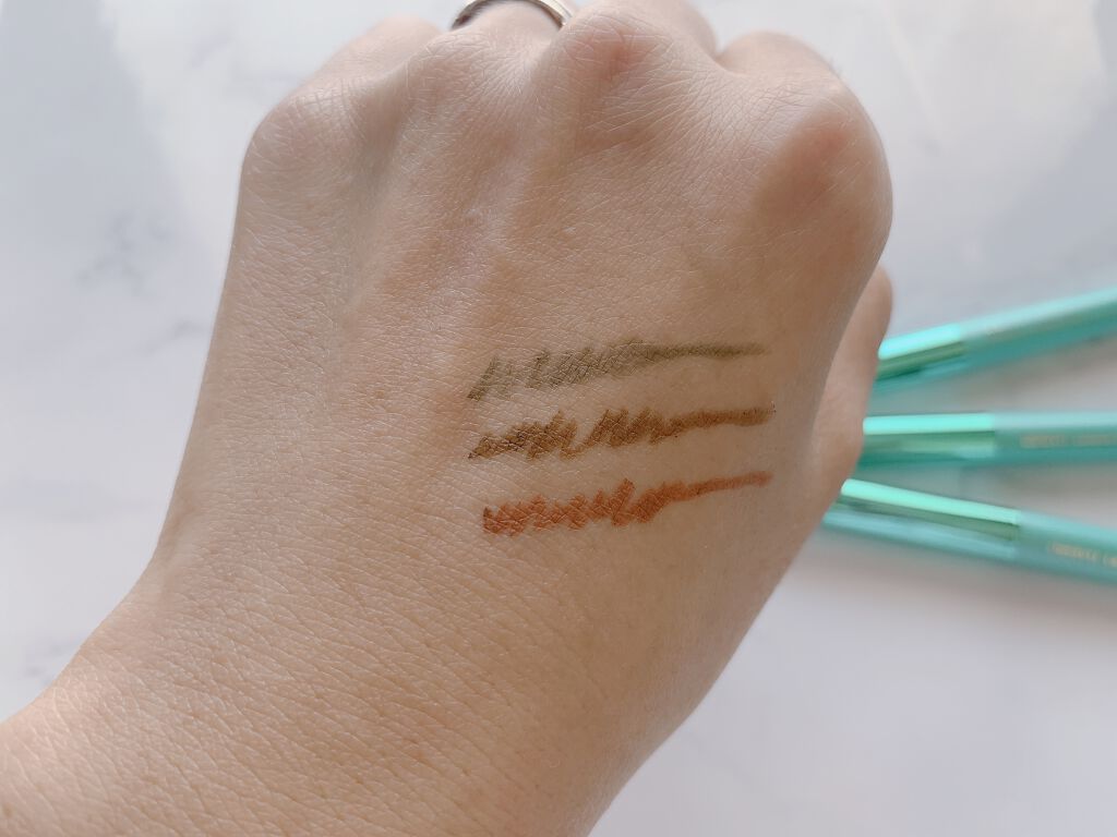 「密着アイライナー」クリームペンシル/デジャヴュ/ペンシルアイライナーを使ったクチコミ（3枚目）