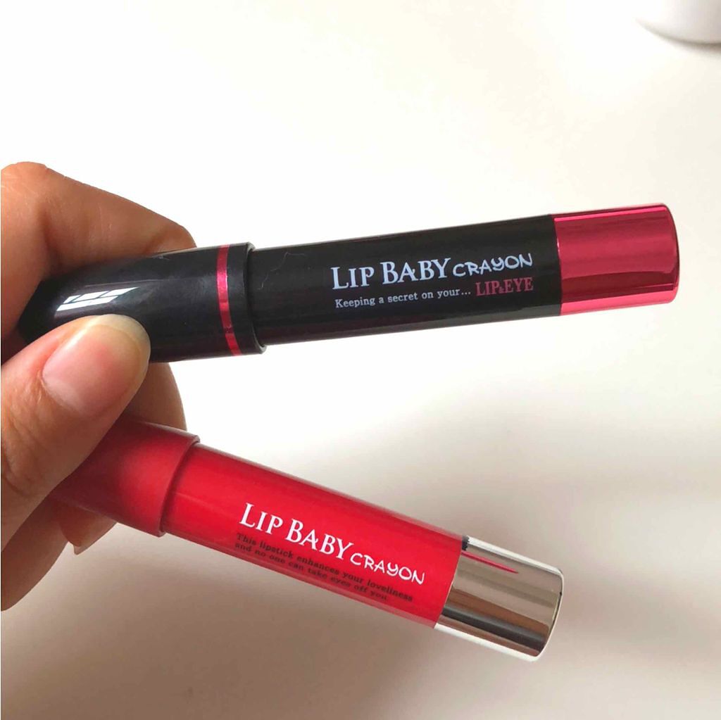 リップベビークレヨン/メンソレータム/口紅を使ったクチコミ（1枚目）