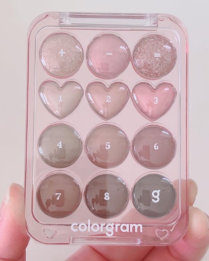 目元チュートリアルアイパレット/Colorgram/アイシャドウパレットを使ったクチコミ(7枚目)