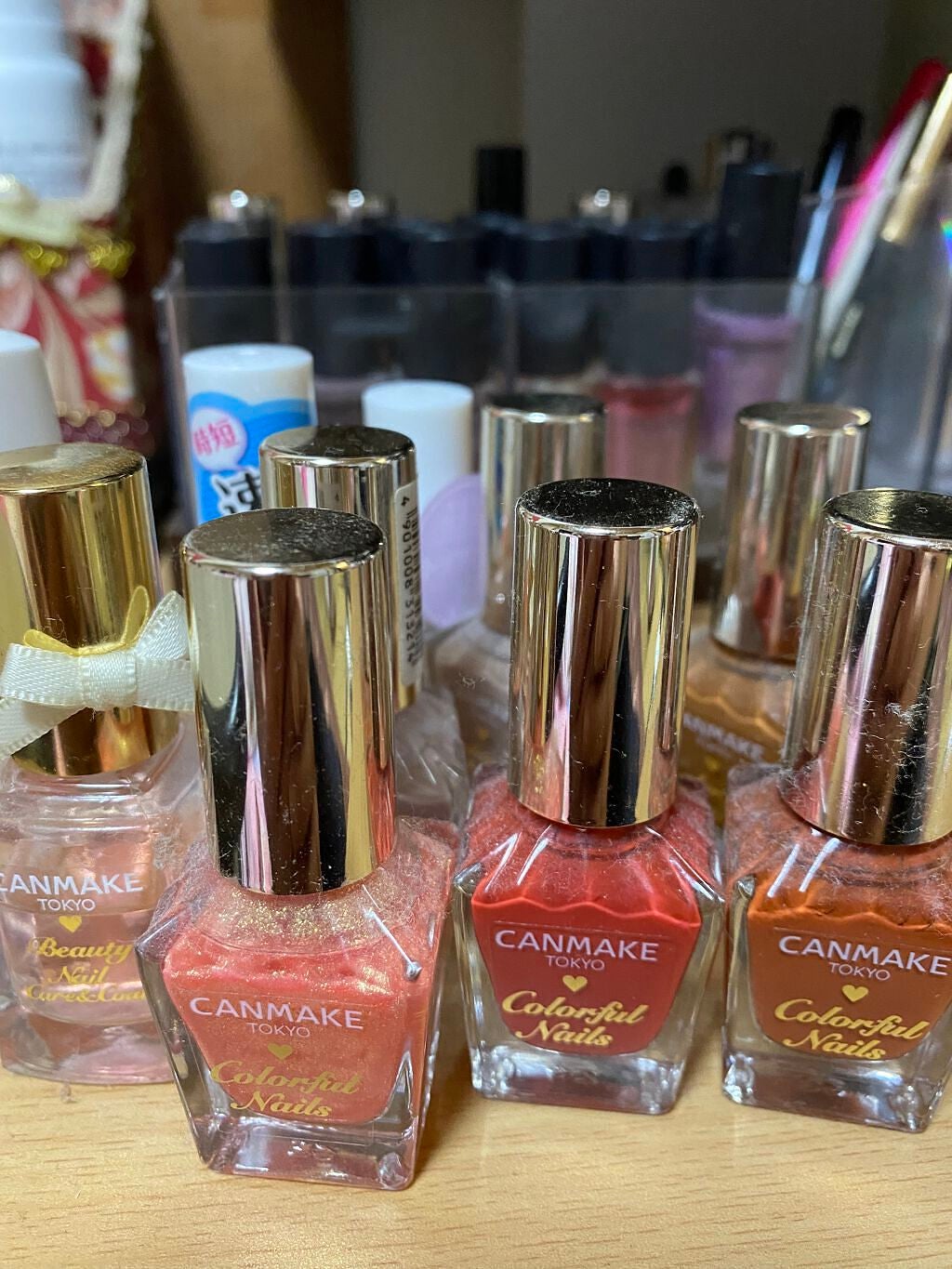 カラフルネイルズ/キャンメイク/マニキュアを使ったクチコミ(4枚目)