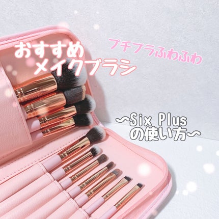 貴族のゴールド メイクブラシ11本セット 化粧ポーチ付き/SIXPLUS/メイクブラシを使ったクチコミ(1枚目)