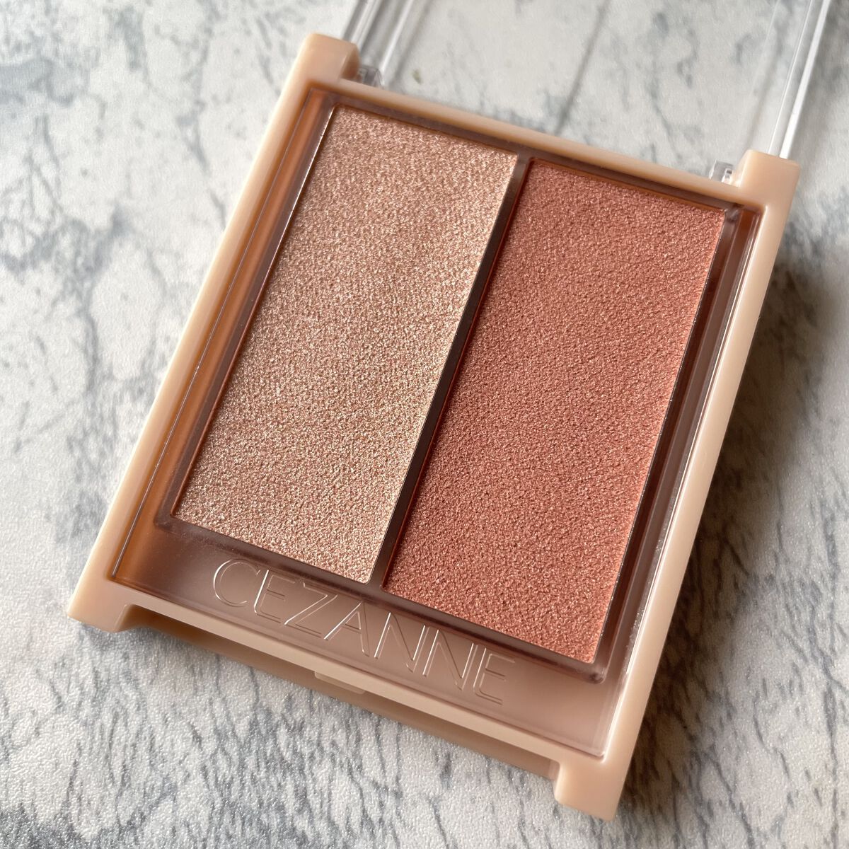 フェイスグロウカラー/CEZANNE/クリームハイライトを使ったクチコミ（2枚目）