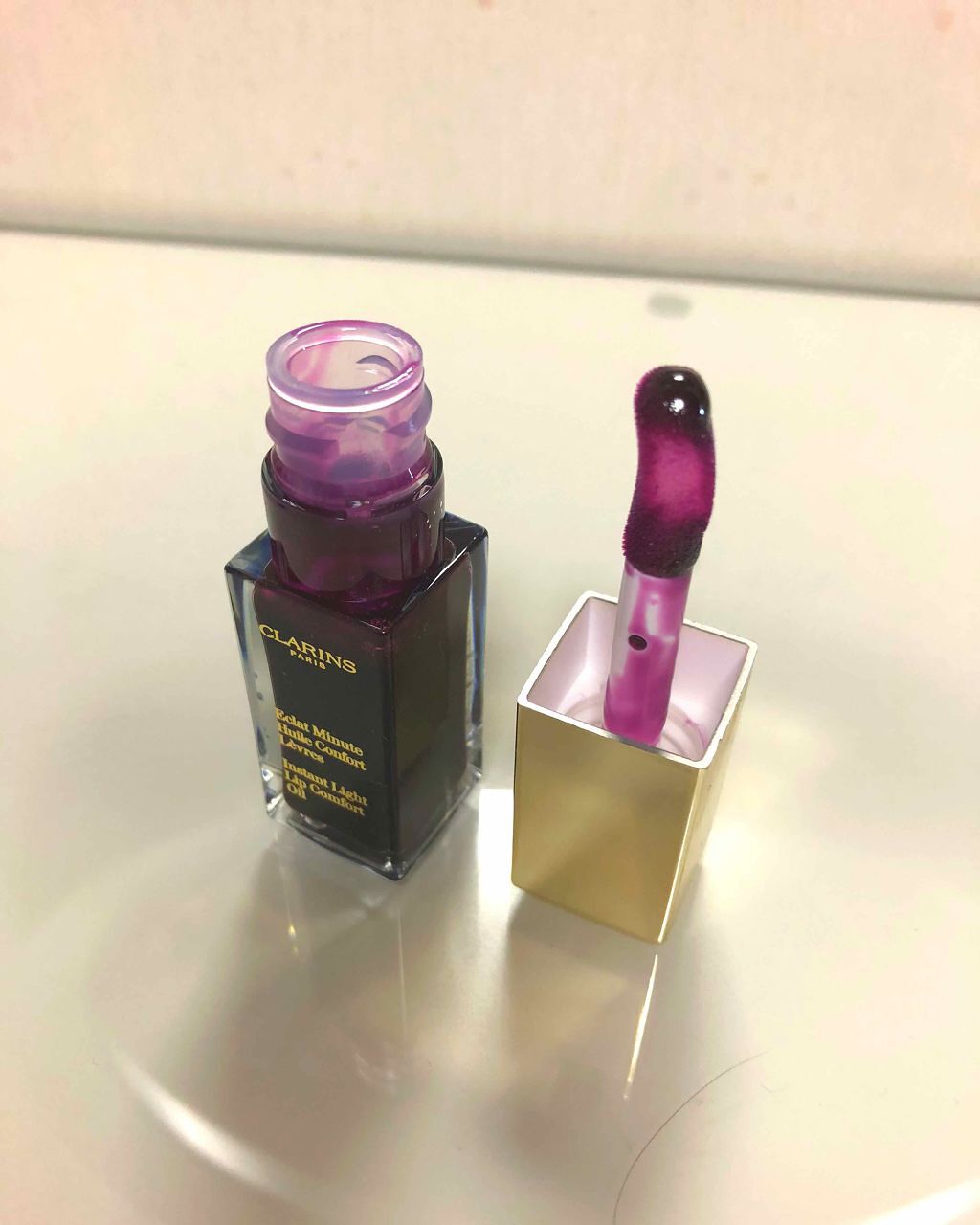 コンフォート リップオイル /CLARINS/リップグロスを使ったクチコミ（1枚目）