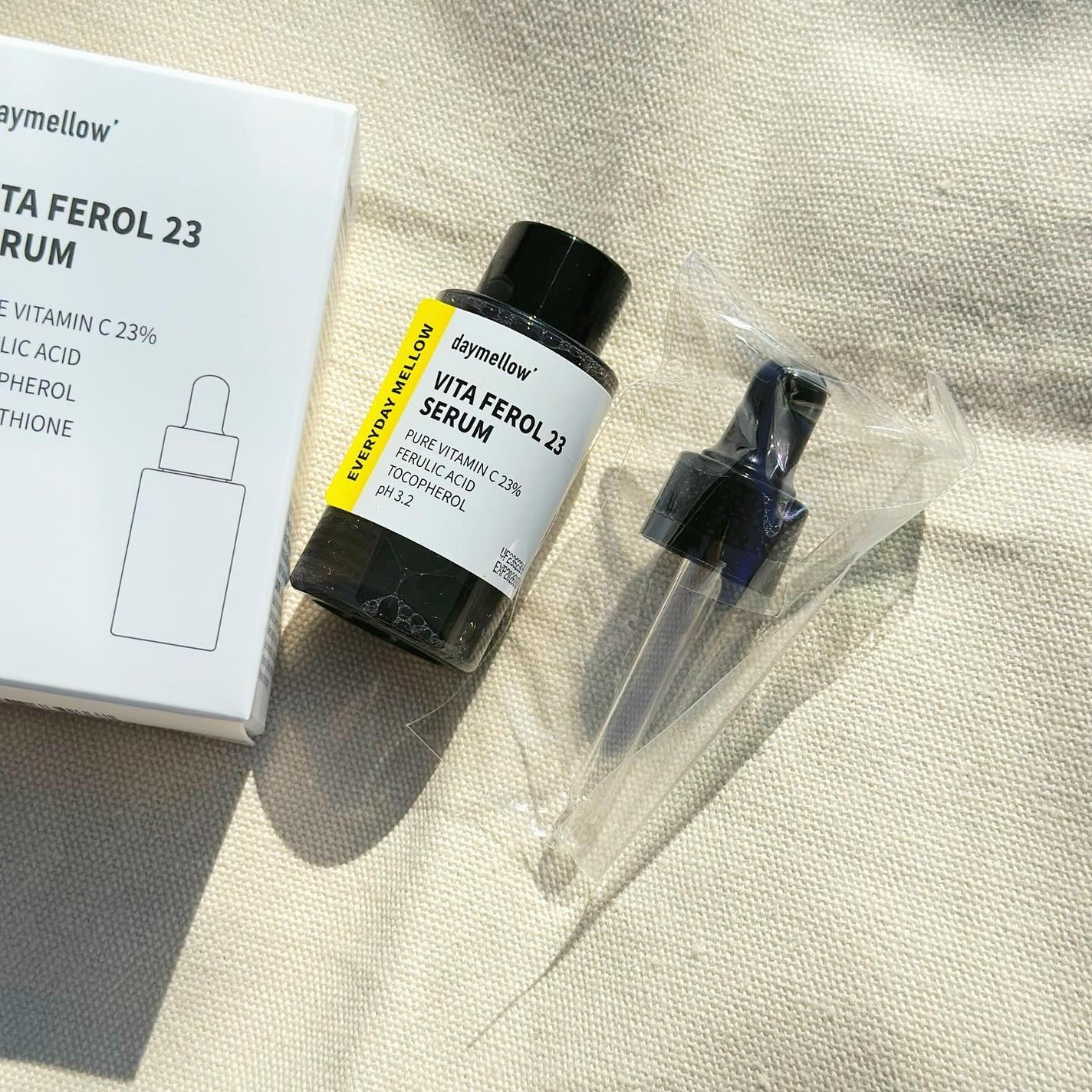 デイメロウ ビタフェロール23 セラム/daymellow’/美容液を使ったクチコミ(4枚目)