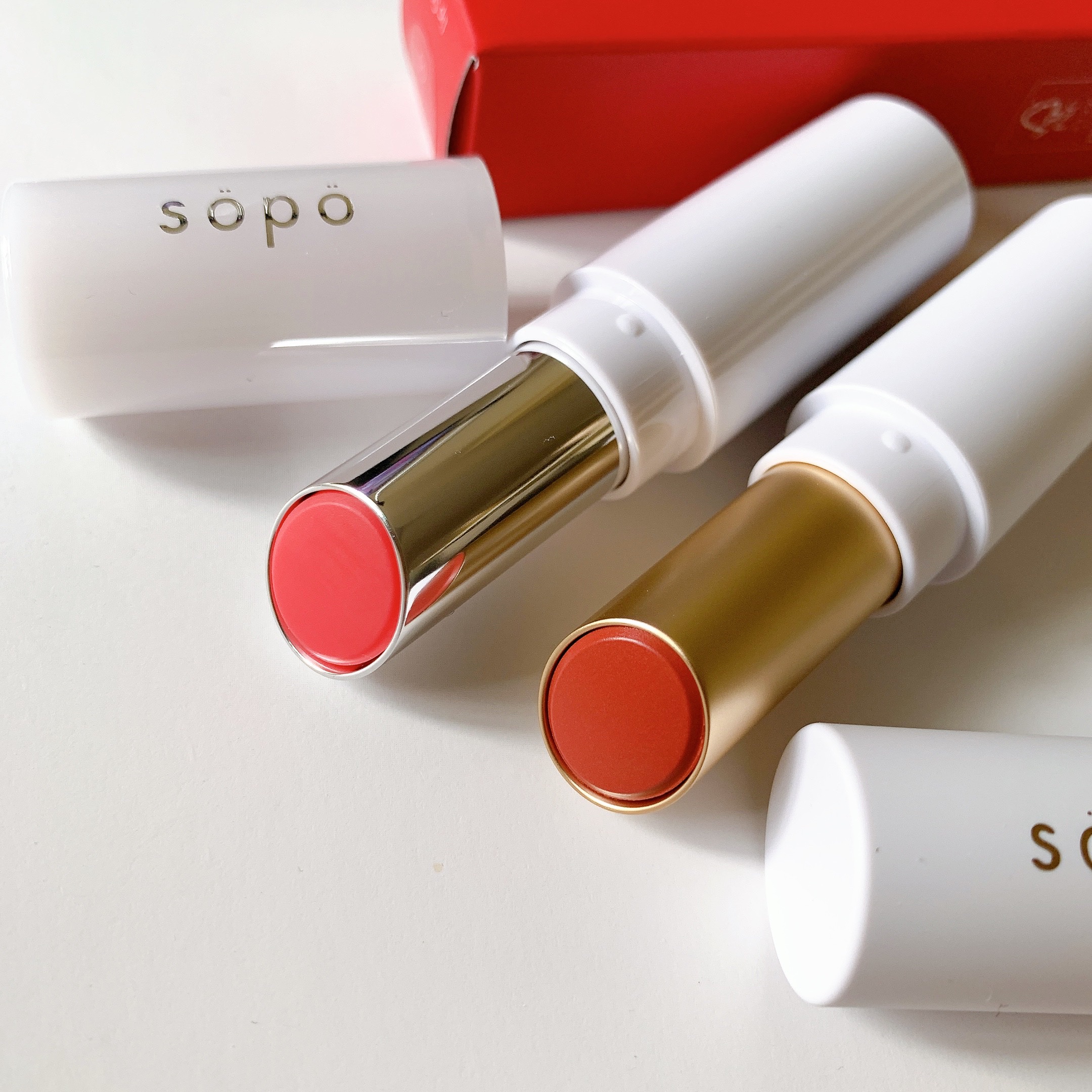 リップスティック/sopo/口紅を使ったクチコミ（1枚目）