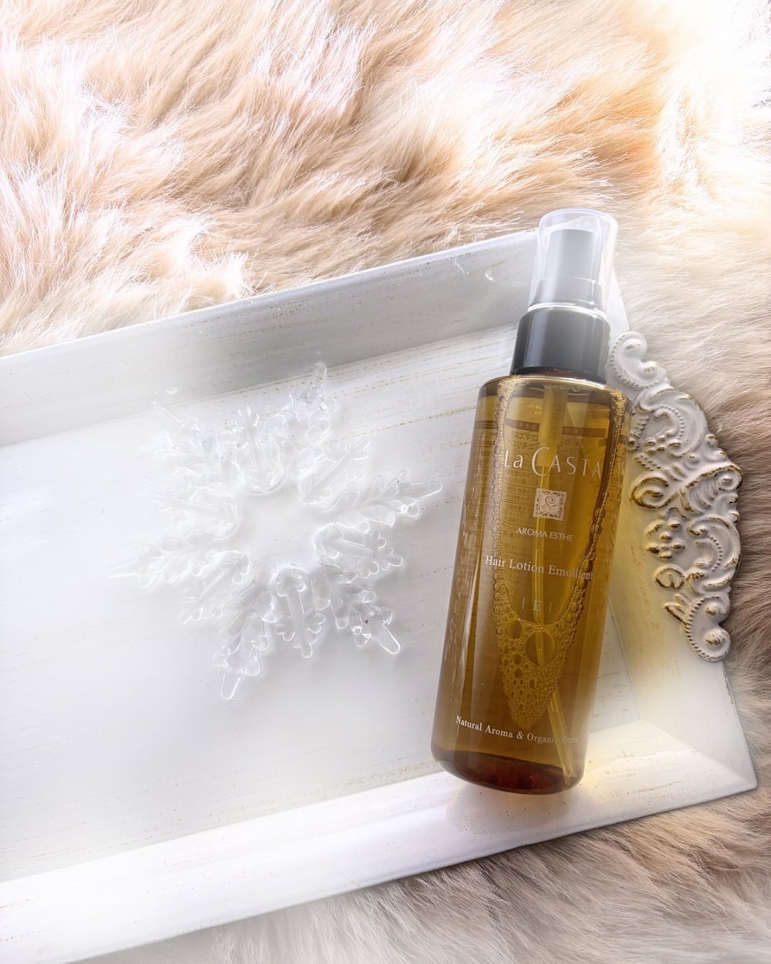 アロマエステ エモリエント ヘアオイル/ラ・カスタ/ヘアオイルを使ったクチコミ（2枚目）