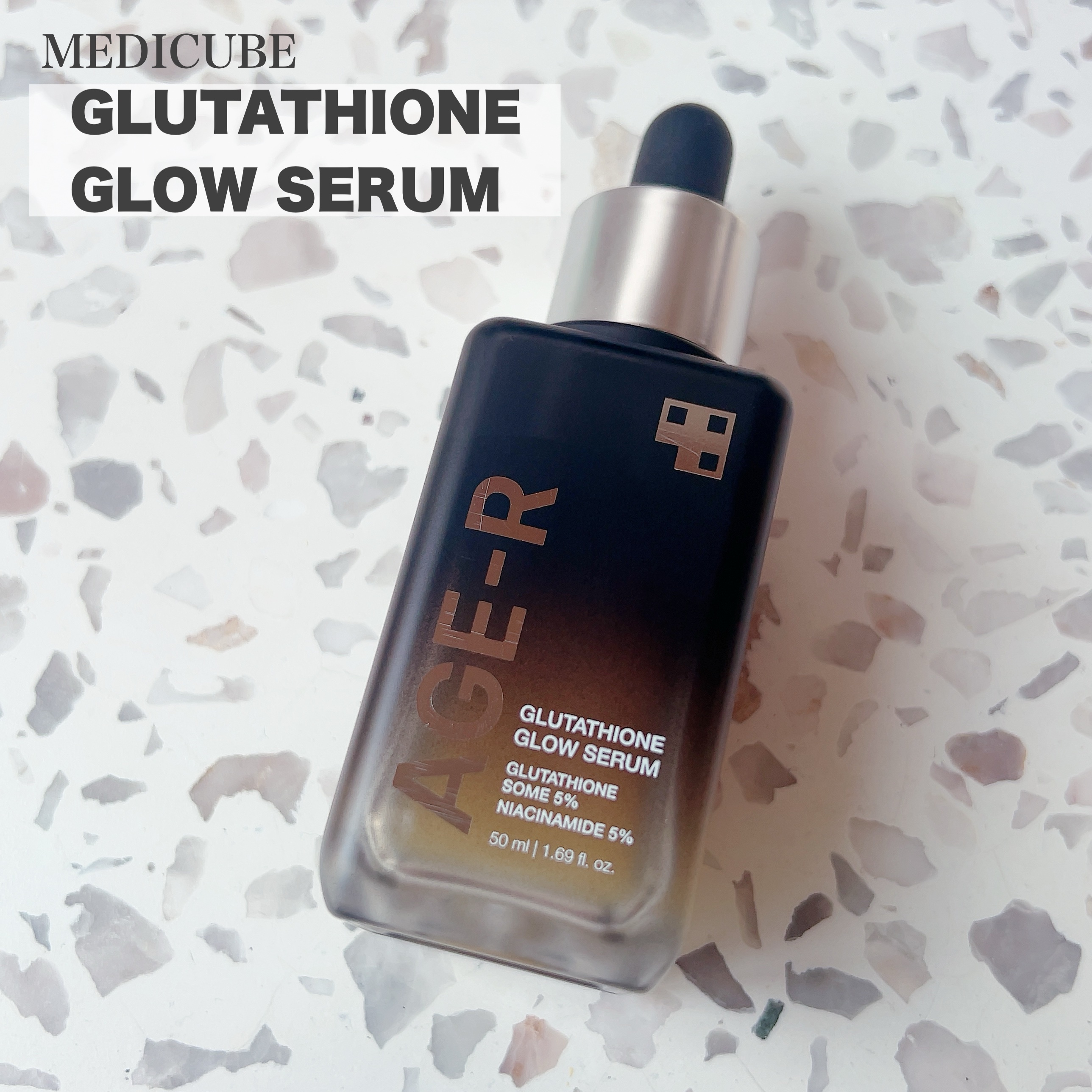 グルタチオングロウアンプル/MEDICUBE/美容液を使ったクチコミ（1枚目）