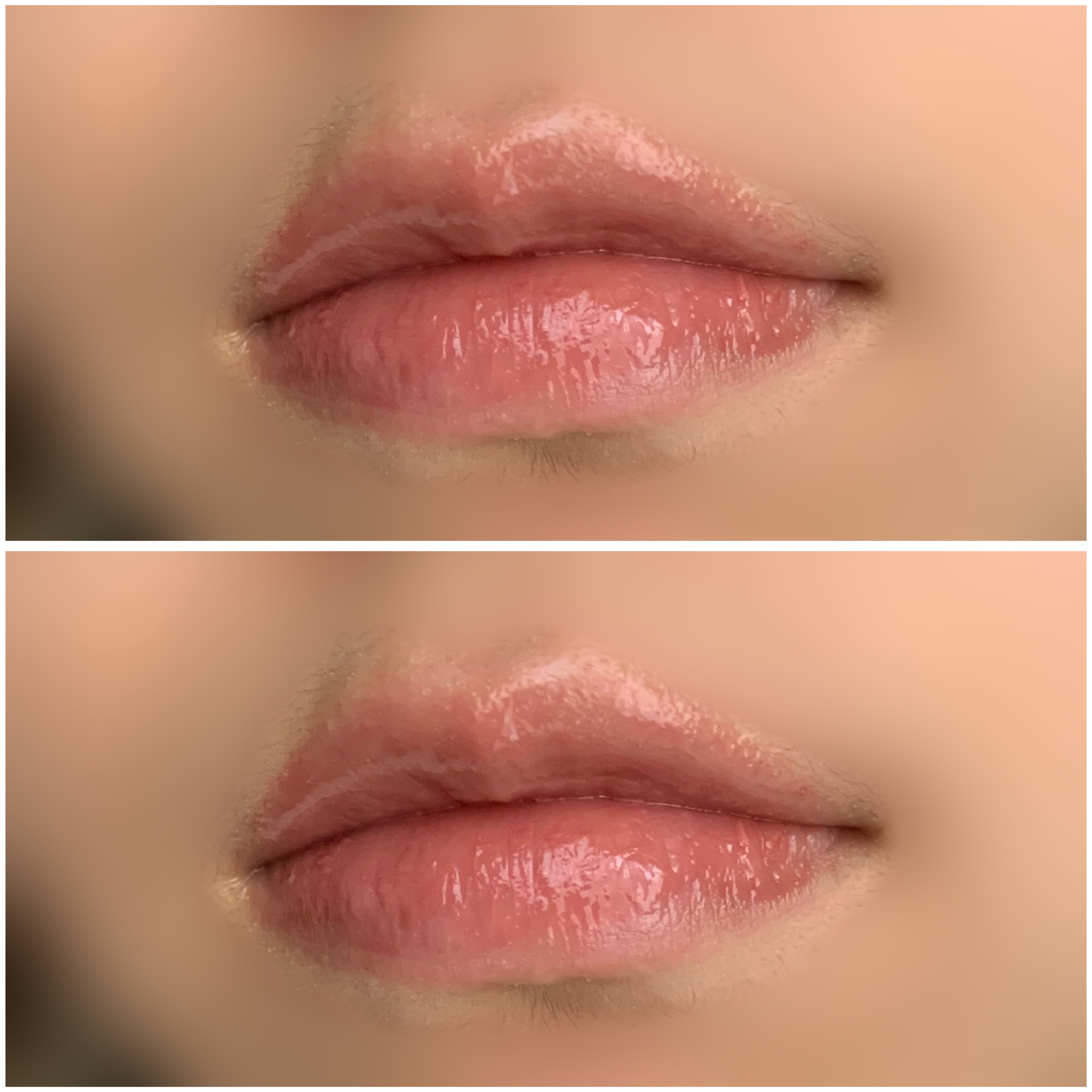 ジェリーイングヌードグロス/Laka/リップグロスを使ったクチコミ（2枚目）