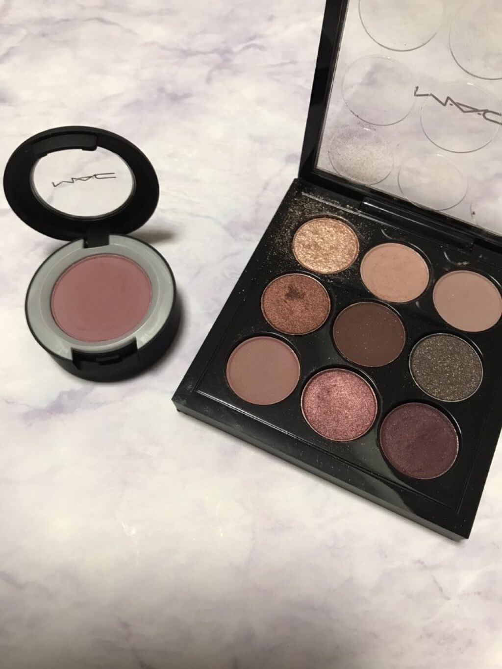 スモール アイシャドウ×9/M・A・C/アイシャドウパレットを使ったクチコミ（1枚目）